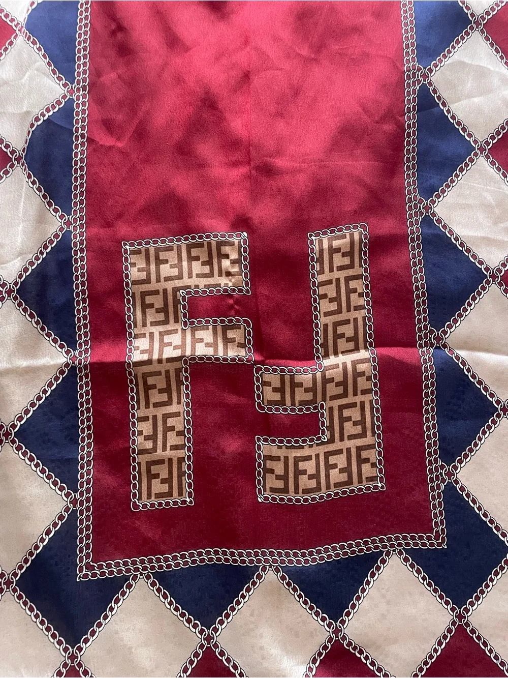 Fendi 65% silk